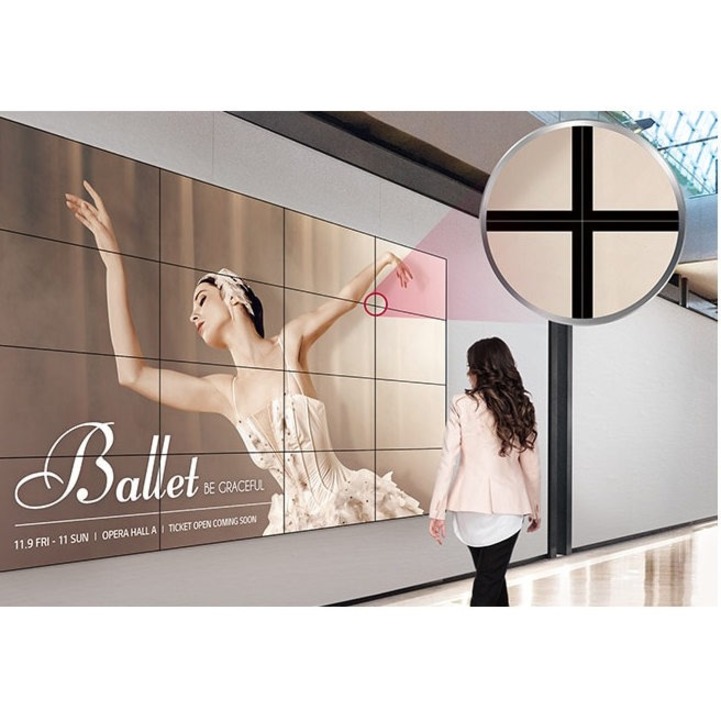 LG 49" 500 nits FHD Slim Bezel Video Wall - Thumbnail 3