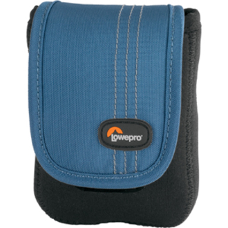 Lowepro Dublin 20 Carrying Case (Pouch) Camera, Camcorder - Black, Arctic Blue - Thumbnail 2