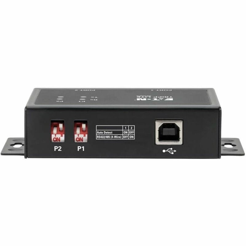 Tripp Lite by Eaton 2-Port RS-422/RS-485 USB to Serial FTDI Adapter with COM Retention (USB-B to DB9 F/M) - Thumbnail 2