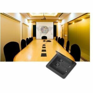 Kramer Table Mount Modular Multi-Connection Solution - Tilt-Up Lid - Thumbnail 2