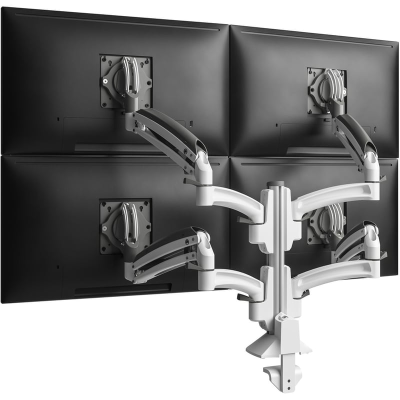 Chief Kontour K1C420W Mounting Arm for Monitor, TV, All-in-One Computer - White - TAA Compliant - Thumbnail 5
