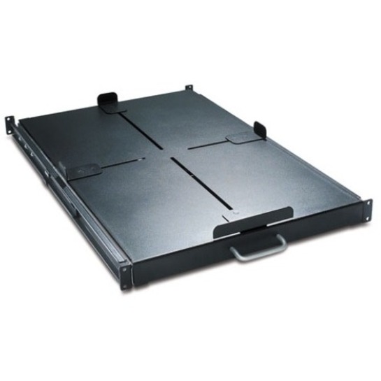 APC by Schneider Electric Sliding Shelf 200lbs/91kg Black - Thumbnail 2