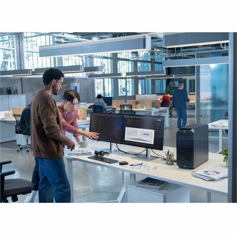 HP Z4 G5 Workstation - 1 x Intel Xeon W w3-2423 - 16 GB - 512 GB SSD - Tower - Black - Thumbnail 3