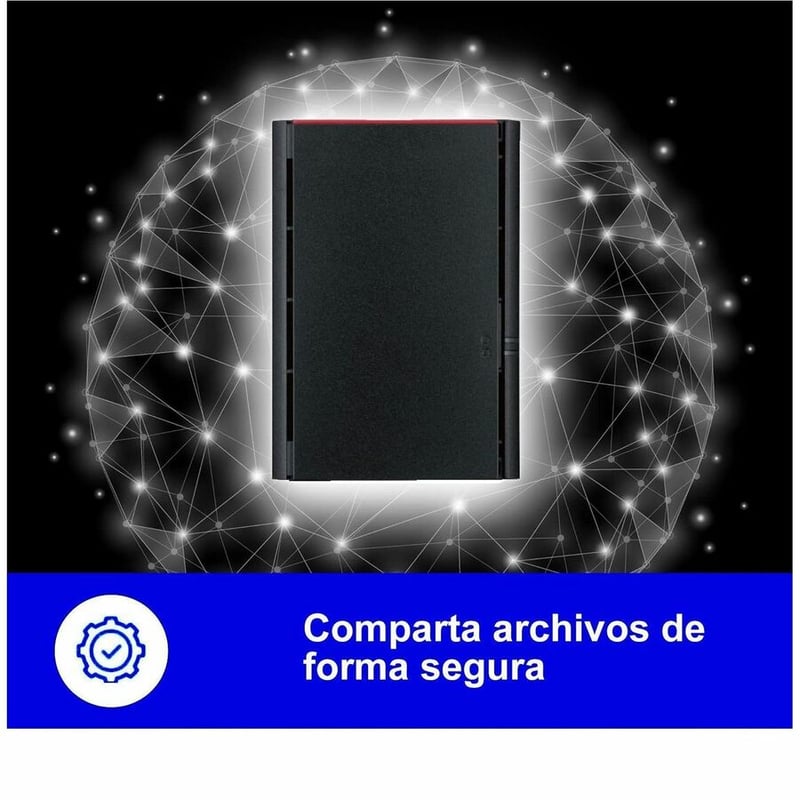 BUFFALO LinkStation 220 12TB 2-Bay Value Home NAS Storage w/ Hard Drives Included - Thumbnail 3