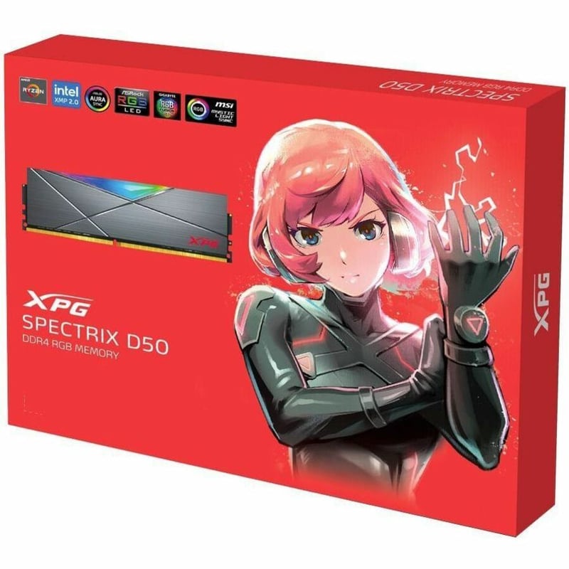 XPG SPECTRIX D50 AX4U32008G16A-SW50 8GB DDR4 SDRAM Memory Module - Thumbnail 2