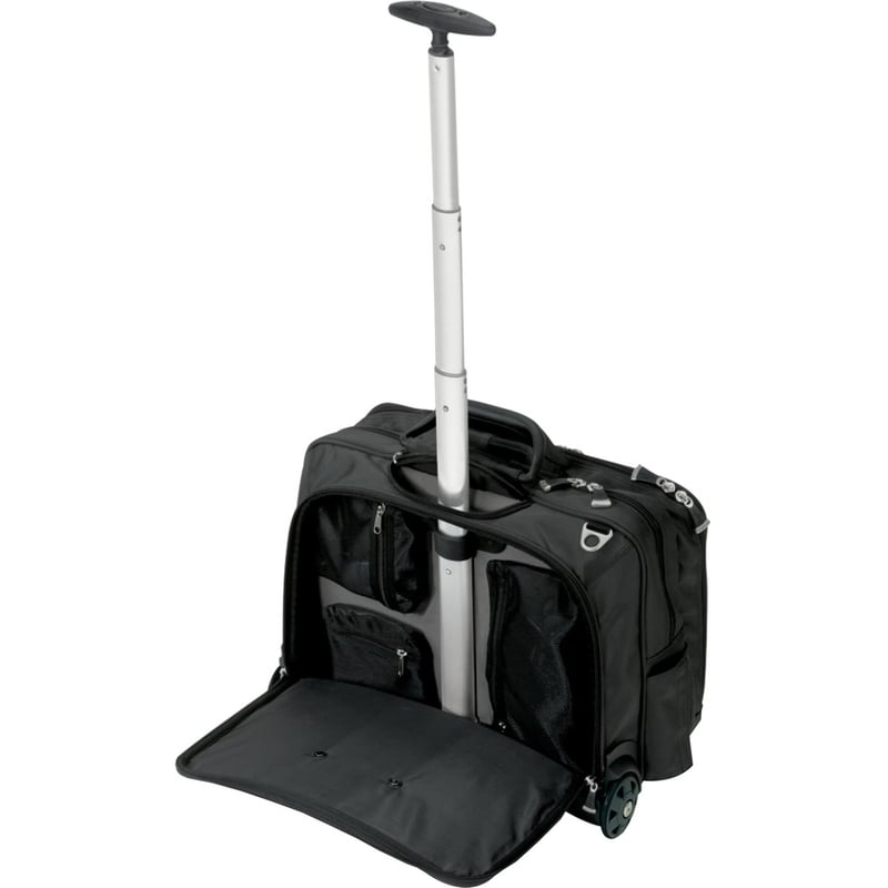 Kensington Contour Carrying Case (Roller) for 17" Notebook - Black, Gray - Thumbnail 3