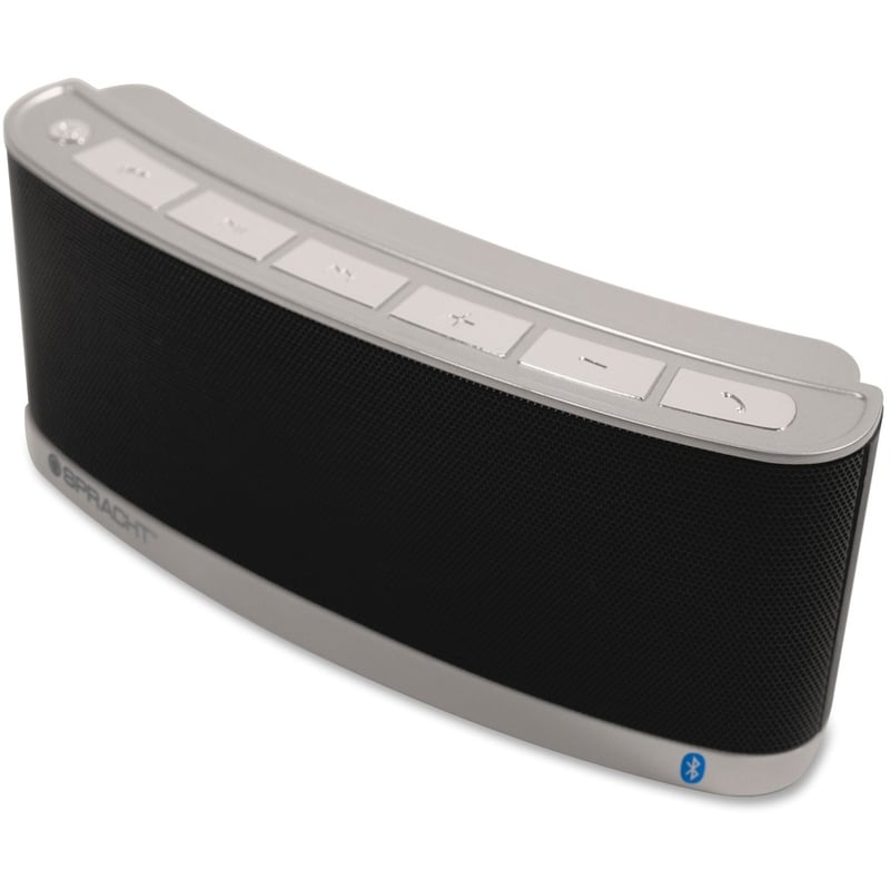 Spracht Blunote2.0 Portable Bluetooth Speaker System - 10 W RMS - Black - Thumbnail 5