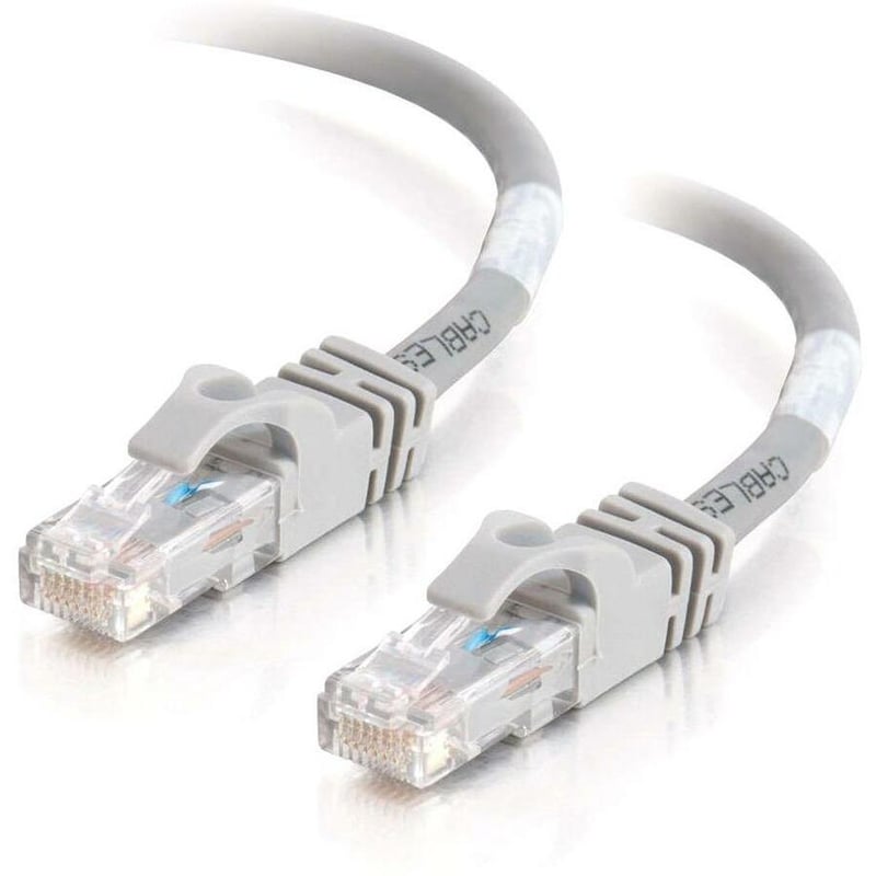25FT CAT6 GREY SNAGLESS CROSSOVER CABLE - Thumbnail 1