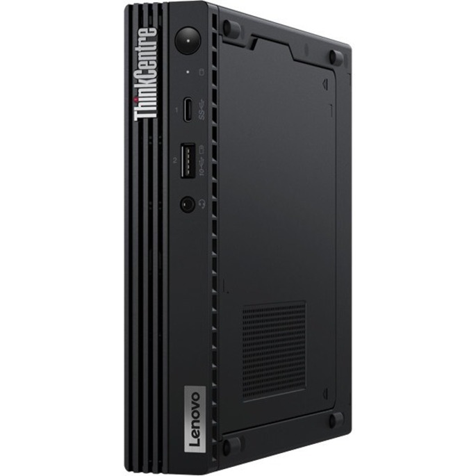 Lenovo ThinkCentre M90q Gen 3 11U50010US Desktop Computer - Intel Core i5 12th Gen i5-12500 - vPro Technology - 8 GB - 256 GB SSD - Tiny - Black - Thumbnail 2