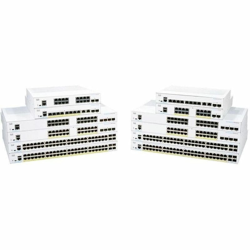 CBS250 SMART 8-PORTGE,FULLPOE,EXTPS,2X1GCOMBO REMANUFACTURED