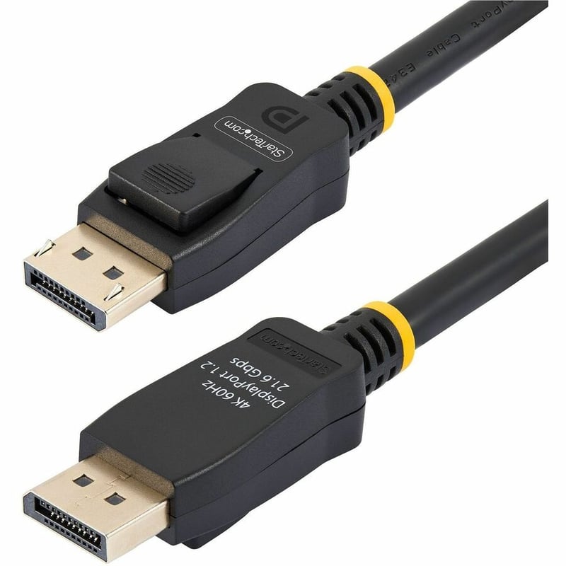 10FT DISPLAYPORT CABLE 10 PACK DP 1.2/4K 60HZ/LATCHING CONNECTOR - Thumbnail 2