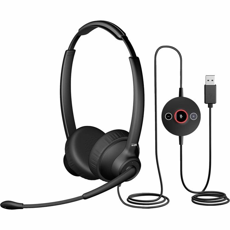 HS STEREO USB AI NC MIC CONTROL POD VOL UP/DOWN MUTE. LED - Thumbnail 1