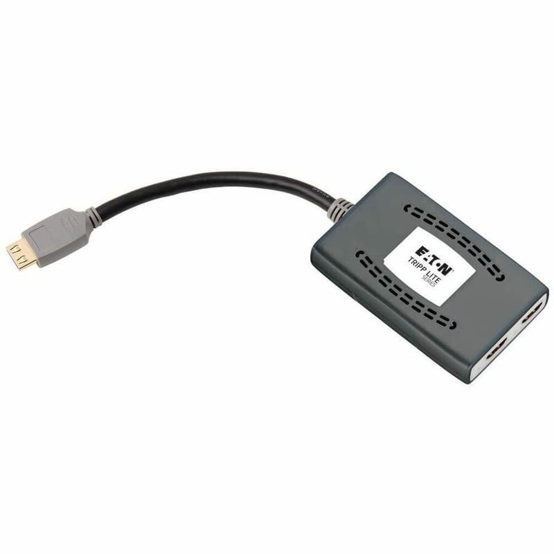 Tripp Lite by Eaton 2-Port HDMI Splitter - HDMI 2.0, 4K @ 60 Hz, 4:4:4, Multi-Resolution Support, HDR, HDCP 2.2, USB Powered, TAA - Thumbnail 5