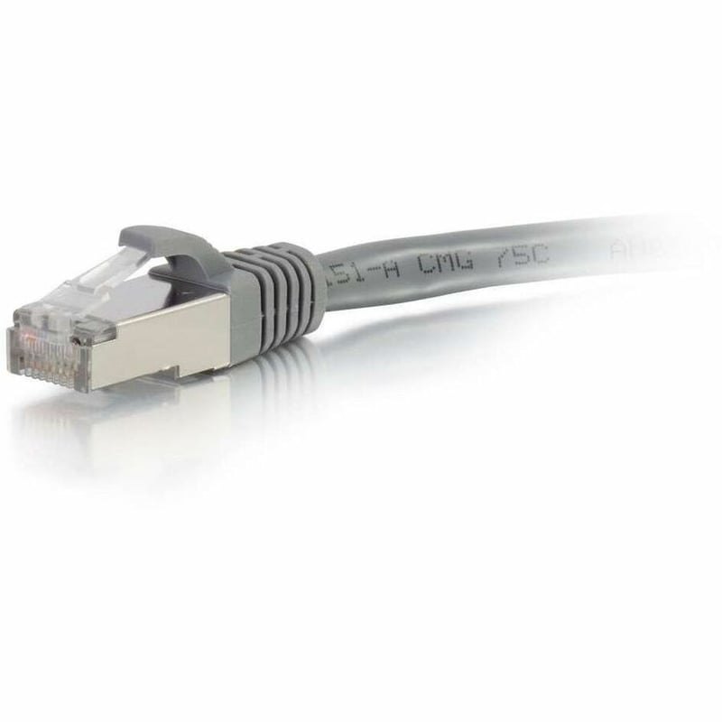 35FT CAT6 GRAY SNAGLESS SHIELDED PATCH CABLE - Thumbnail 2
