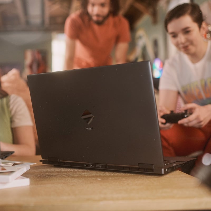 HP OMEN 16-b1000 16-b1020nr 16.1" Gaming Notebook - QHD - 165 Hz - Intel Core i7 12th Gen i7-12700H - 16 GB - 512 GB SSD - Shadow Black, Shadow Black Aluminum - Thumbnail 3