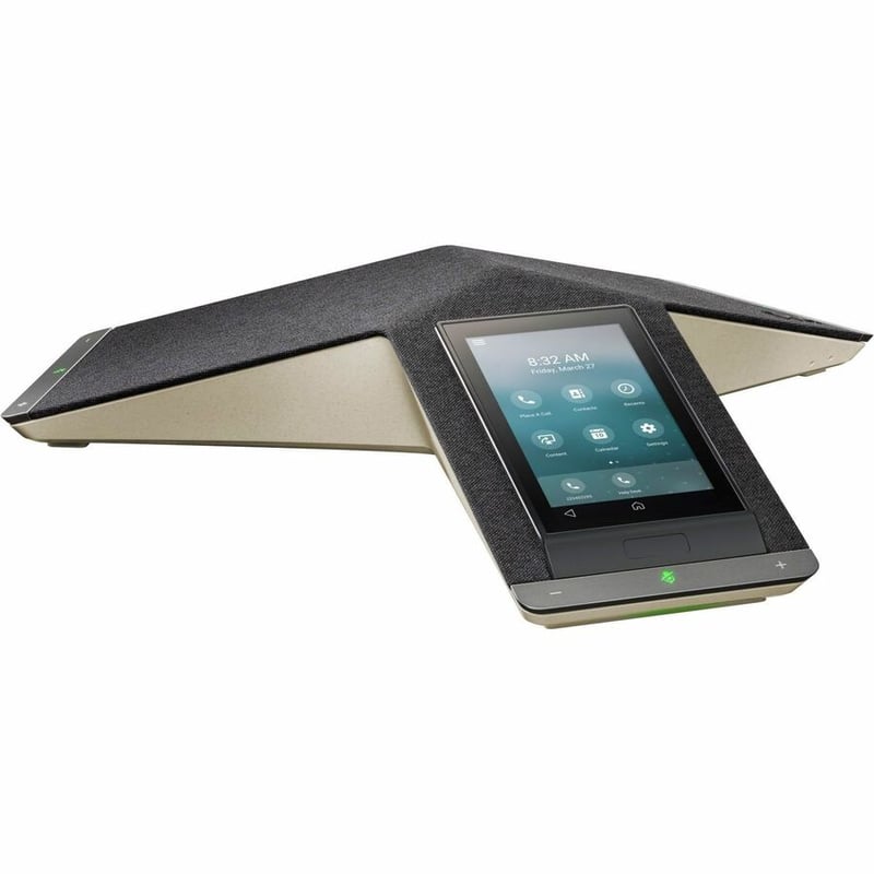 Poly Trio C60 IP Conference Station - Corded/Cordless - Bluetooth, Wi-Fi - Black - Thumbnail 3