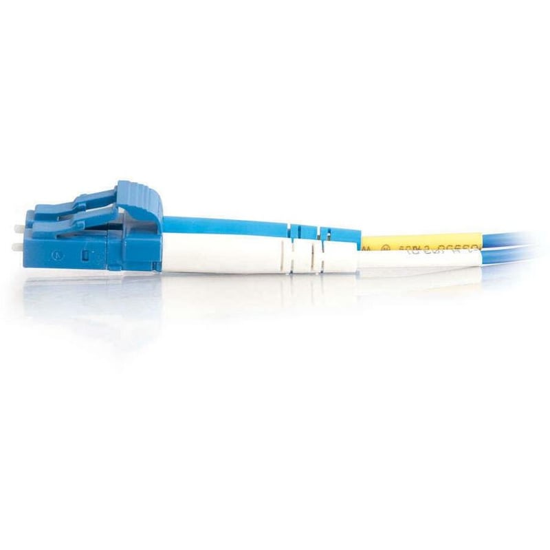 C2G-1m LC-LC 9/125 OS1 Duplex Singlemode PVC Fiber Optic Cable - Blue - Thumbnail 3