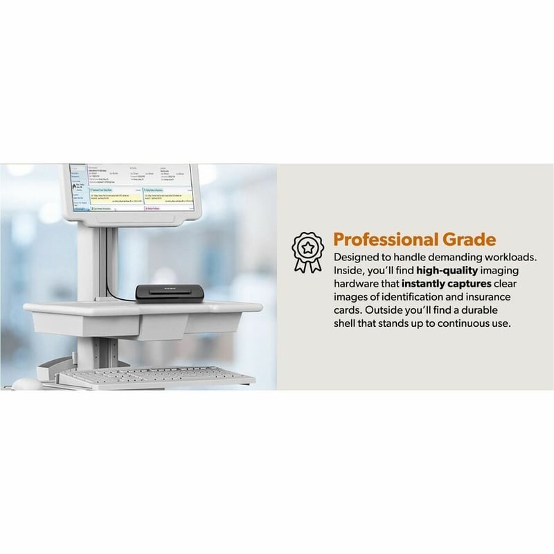 ImageScan Pro 667 Simplex ID Card Scanner Bundled w/ AmbirScan for athenahealth - Thumbnail 3