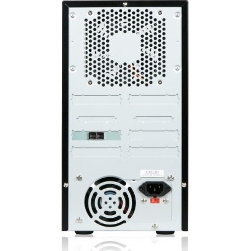 RAIDage JAGE6BT8HDSL-DE Drive Enclosure 12Gb/s SAS, SATA/600 - Mini-SAS HD Host Interface Tower - Black, Silver - Thumbnail 3
