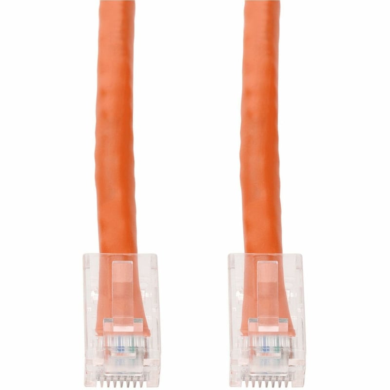 AddOn 12ft Orange CAT 6A PVC Ethernet Cable Non-Booted RJ-45 M/M - Thumbnail 1