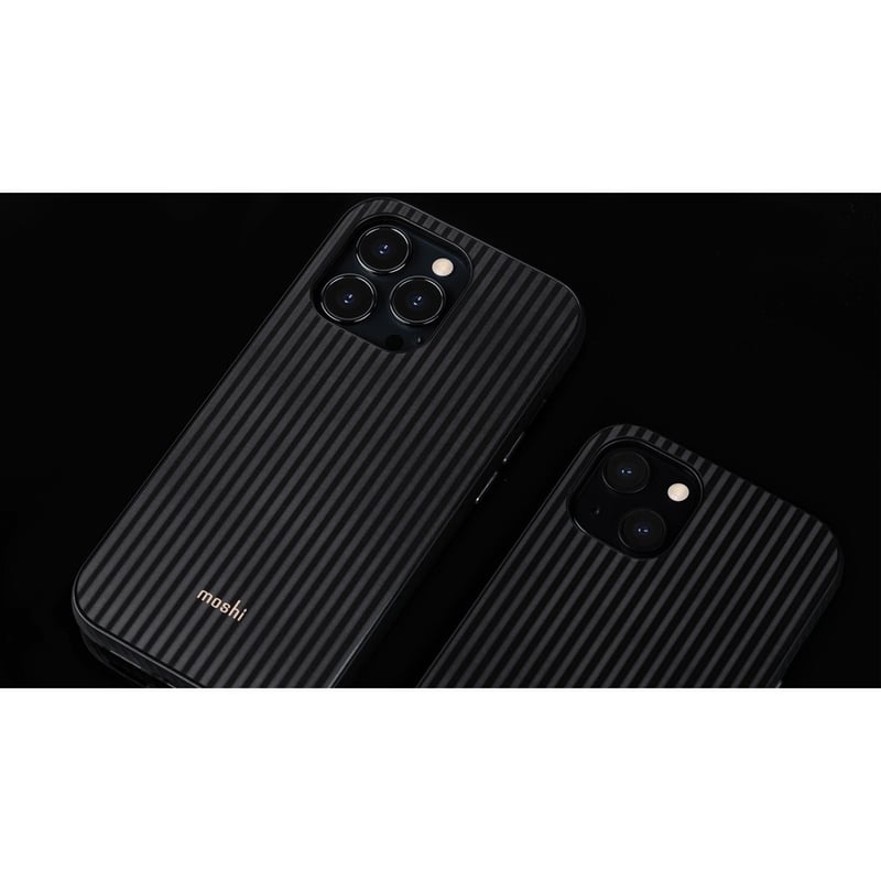 Moshi Arx Slim Hardshell Case Mirage Black for iPhone 13 - Thumbnail 3