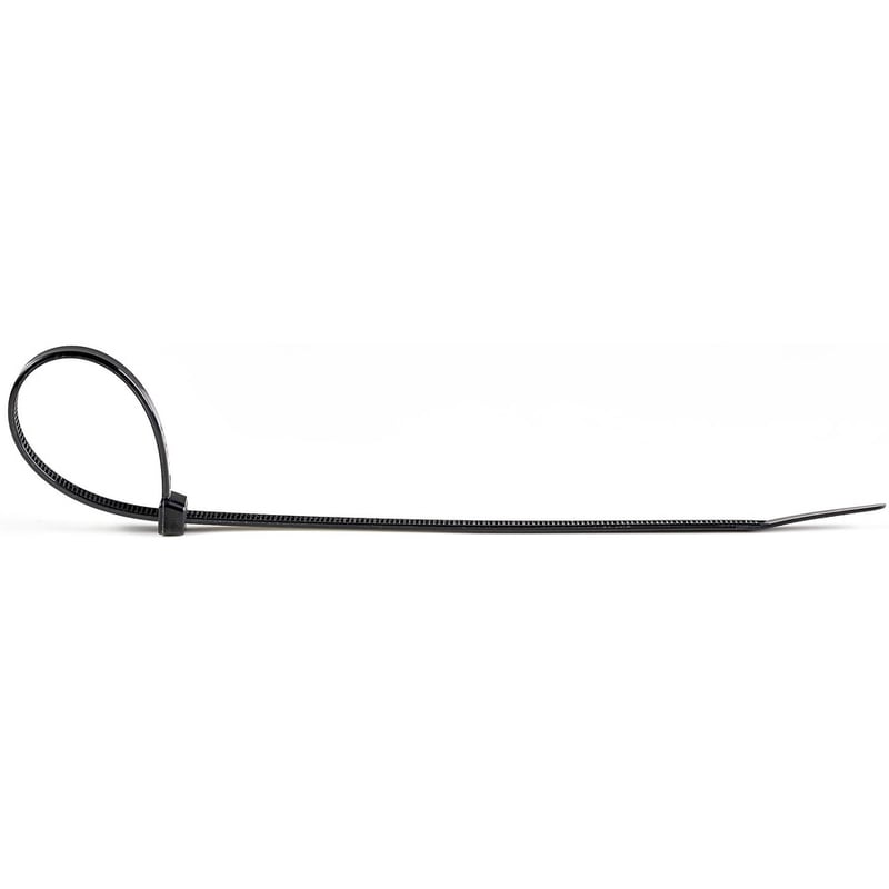 StarTech.com 10"(25cm) Cable Ties, 2-5/8"(68mm) Dia, 50lb(22kg) Tensile Strength, Nylon Self Locking Ties, UL Listed, 1000 Pack, Black - Thumbnail 3