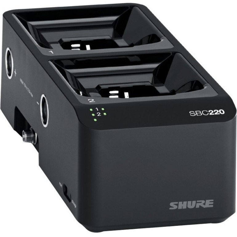 Shure SBC220 2-Bay Networked Docking Charger - Thumbnail 3