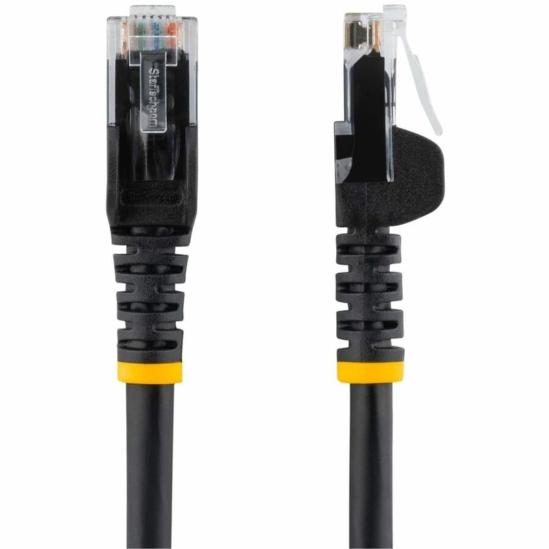 StarTech.com 6 ft. CAT6 Ethernet Cable - 10 Pack - ETL Verified - Black CAT6 Patch Cord - Snagless RJ45 Connectors - 24 AWG - UTP - Thumbnail 3