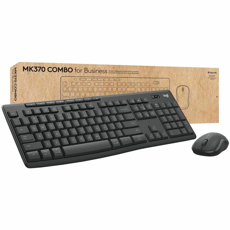 Logitech MK370 Combo for Business Wireless Keyboard and Silent Mouse - Thumbnail 1