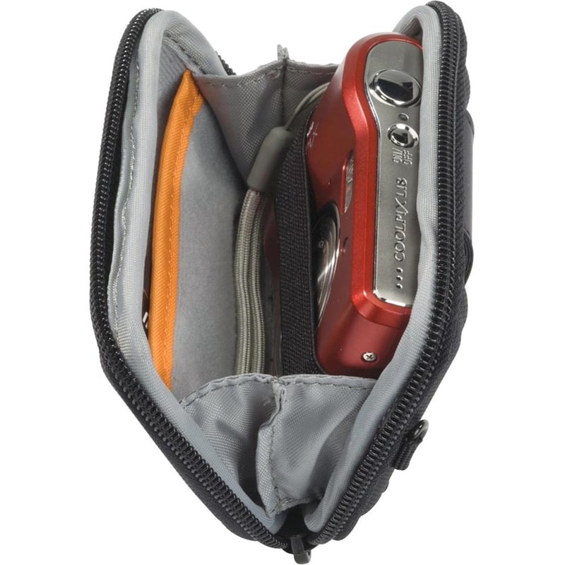 Lowepro Santiago Carrying Case (Pouch) Camera - Gray - Thumbnail 2