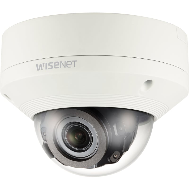 Hanwha Techwin XNV-8080R 5 Megapixel Outdoor Network Camera - Color - Dome - Silver - TAA Compliant - Thumbnail 1