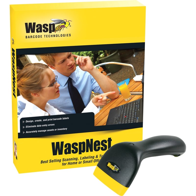 Wasp WaspNest with WCS3900 Barcode Scanner - Thumbnail 1