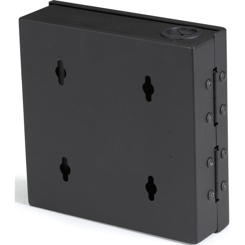 Black Box Mini Wallmount Fiber Enclosure, One Adapter Panel, Non-Locking - Thumbnail 4