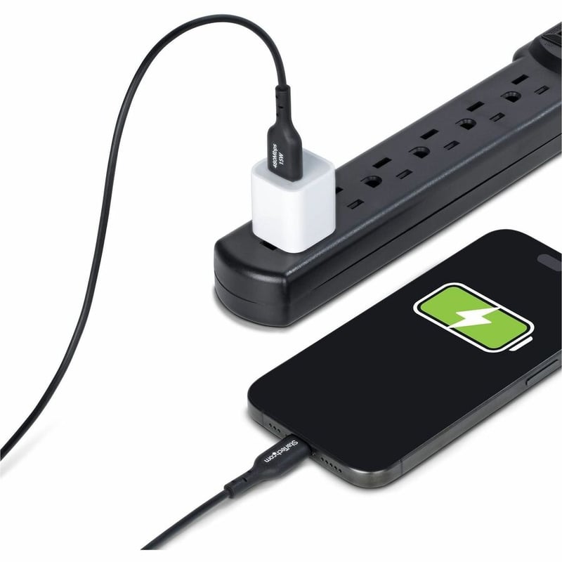 15FT USB-A TO USB-C CABLE CHARGER CORD USB 2.0 DATA TRANSFER - Thumbnail 3