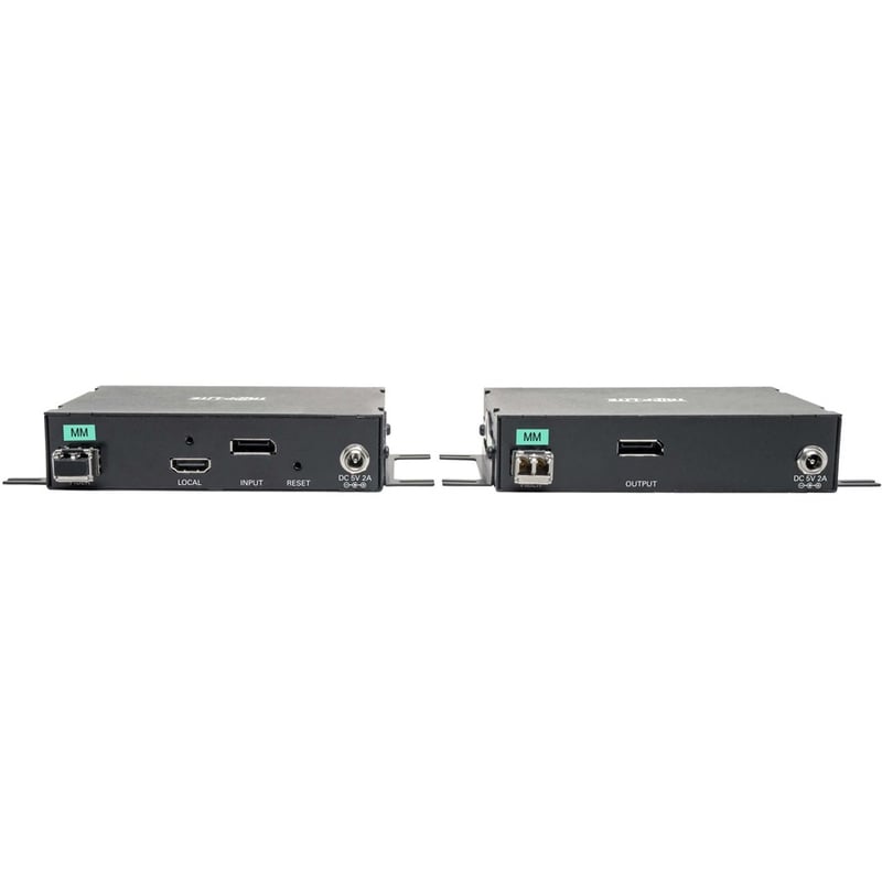 Tripp Lite by Eaton DisplayPort over Fiber Extender Kit Transmitter/Receiver 4K 4:4:4 RS-232 IR Multimode LC 985 ft. (300 m) TAA - Thumbnail 4