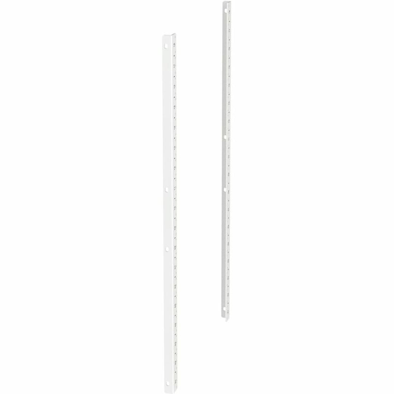 Panduit Wall Mount Cabinet, 18RU Rear Rail Kit, White - Thumbnail 4