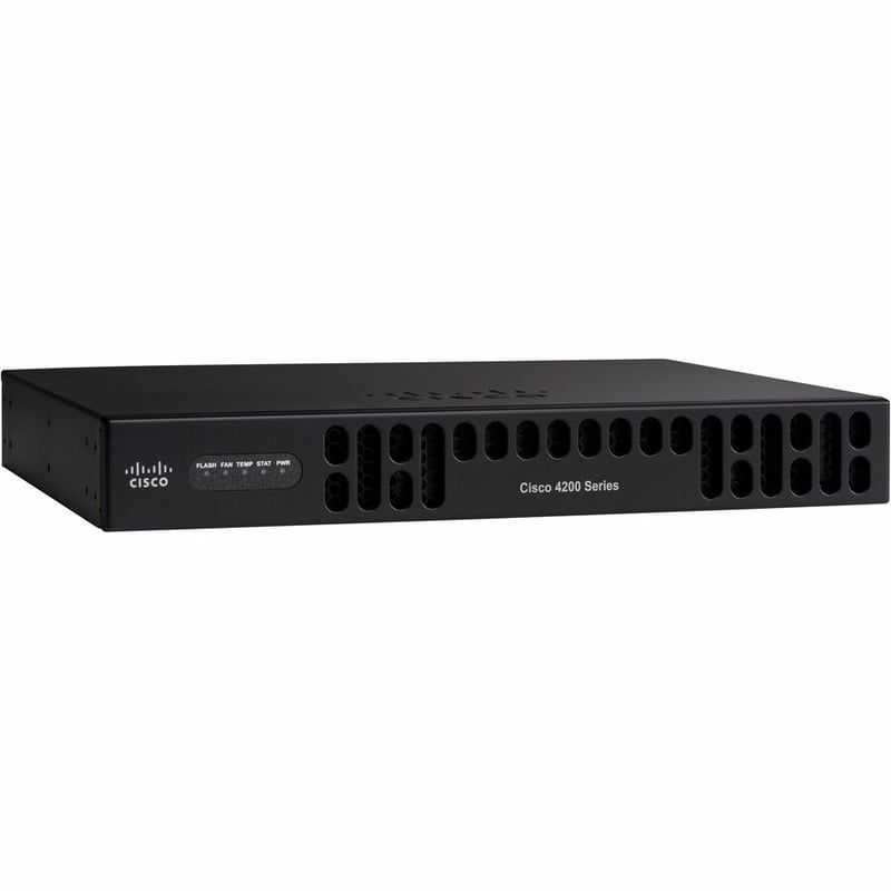 CISCO ISR 4221 (2GE,2NIM,8G FLASH,8G DRAM,IPB)REMANUFACTURED - Thumbnail 4