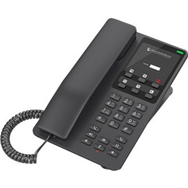 Grandstream GHP621W IP Phone - Corded - Corded/Cordless - Wi-Fi - Wall Mountable, Desktop - Black - Thumbnail 3
