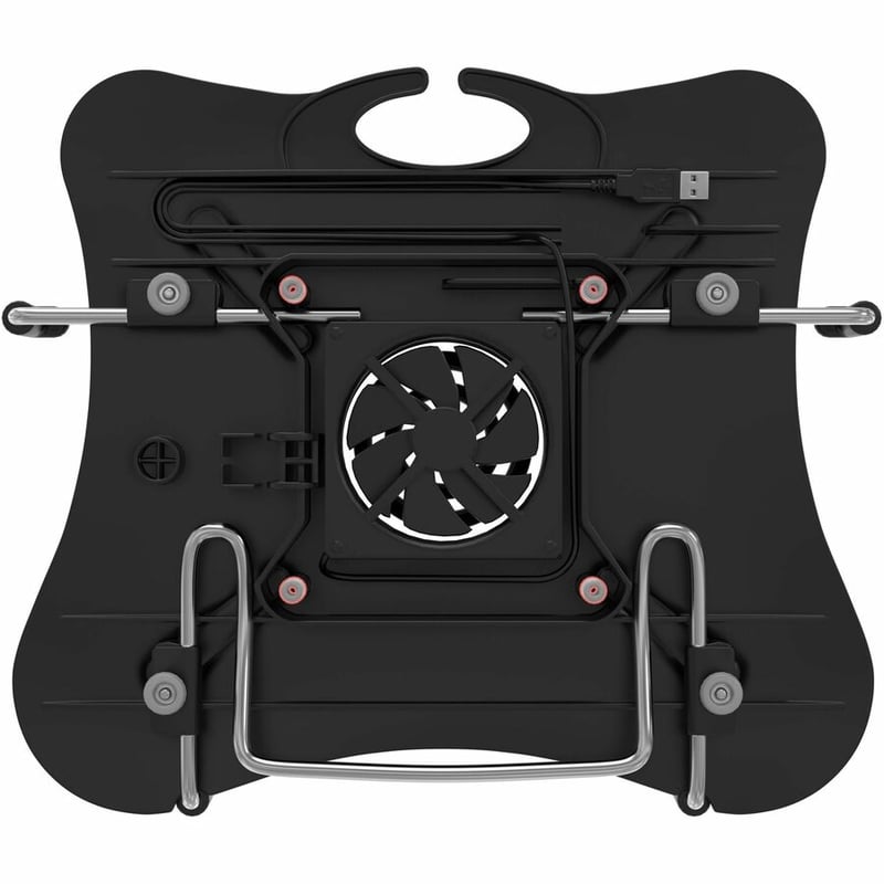 CTA Digital VESA-Compatible Laptop (And Other Device) Holder with Built-in Cooling Fan - Thumbnail 4