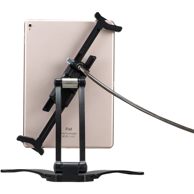 CTA Digital 2-in-1 Security Multi-Flex Tablet Stand and Wall Mount for 7-14 Inch Tablets, including iPad 10.2-inch (7th/ 8th/ 9th Gen.) - Thumbnail 3