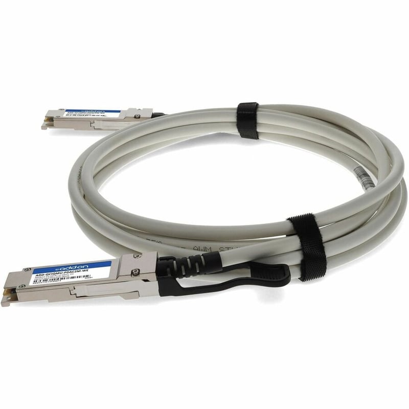 AddOn Cisco® QSFP-H40G-CU2M to QSFP-40G-PDAC2M Compatible TAA Compliant 40GBase-CU QSFP+ to QSFP+ Direct Attach Cable (Passive Twinax, 2m) - Thumbnail 2