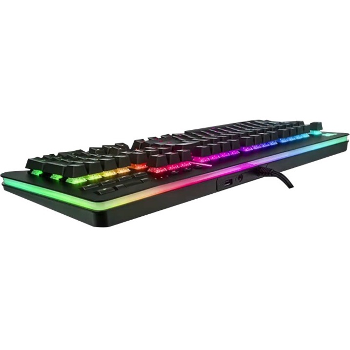 Tt eSPORTS Level 20 RGB Razer Green Gaming Keyboard - Thumbnail 4