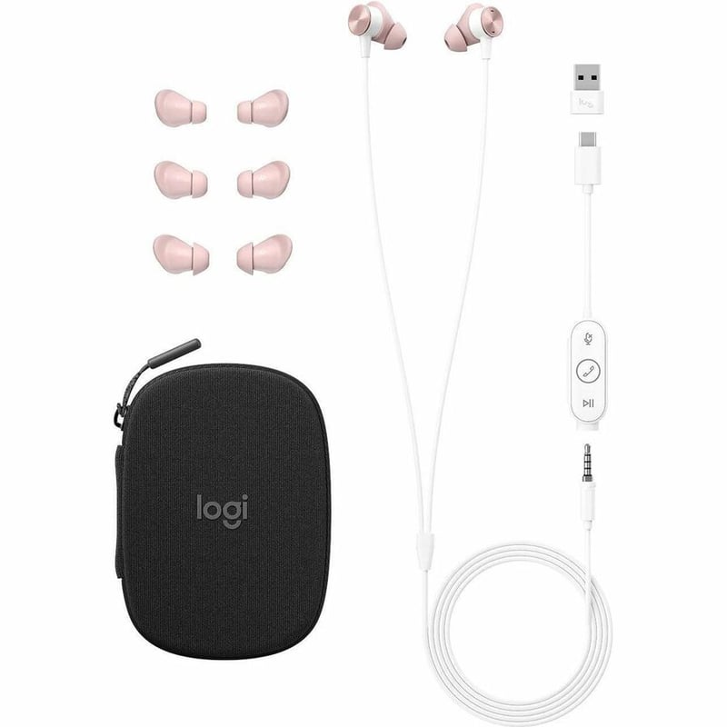 Logitech Zone Wired Earbuds - Thumbnail 2