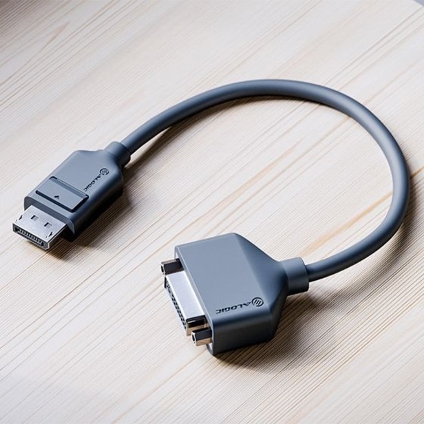 Alogic Elements DisplayPort to DVI Adapter - Male to Female - 20cm - Thumbnail 4