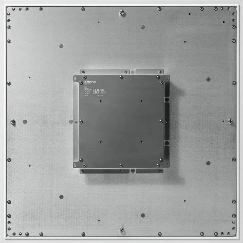 SHURE MXA MXA920W-S CEILING ARRAY MIC SQUARE WHITE 24IN - Thumbnail 3