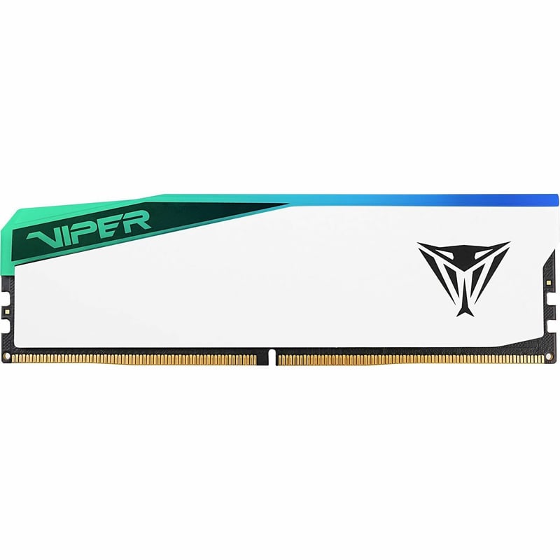 PATRIOT VIPER ELITE 5 RGB DDR5 16GB 5600MTS CL36 WHITE HS SGL - Thumbnail 1