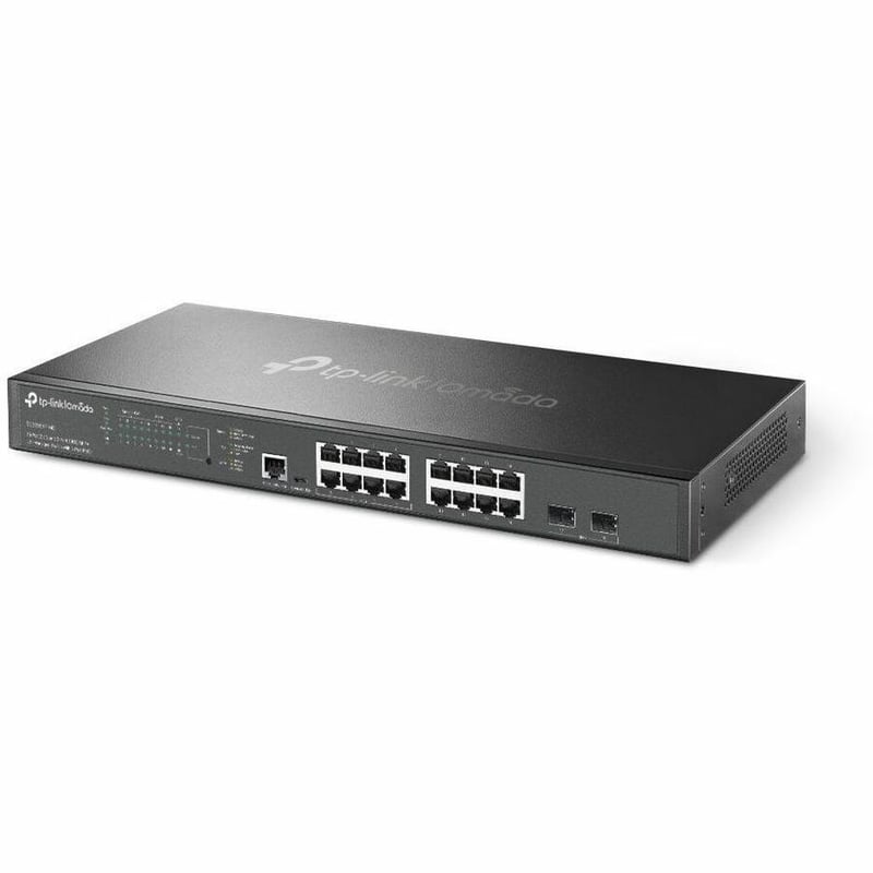 TP-Link Omada 16-Port 2.5G and 2-Port 10GE SFP+ L2+ Managed Switch with 8 Port PoE+ - Thumbnail 1