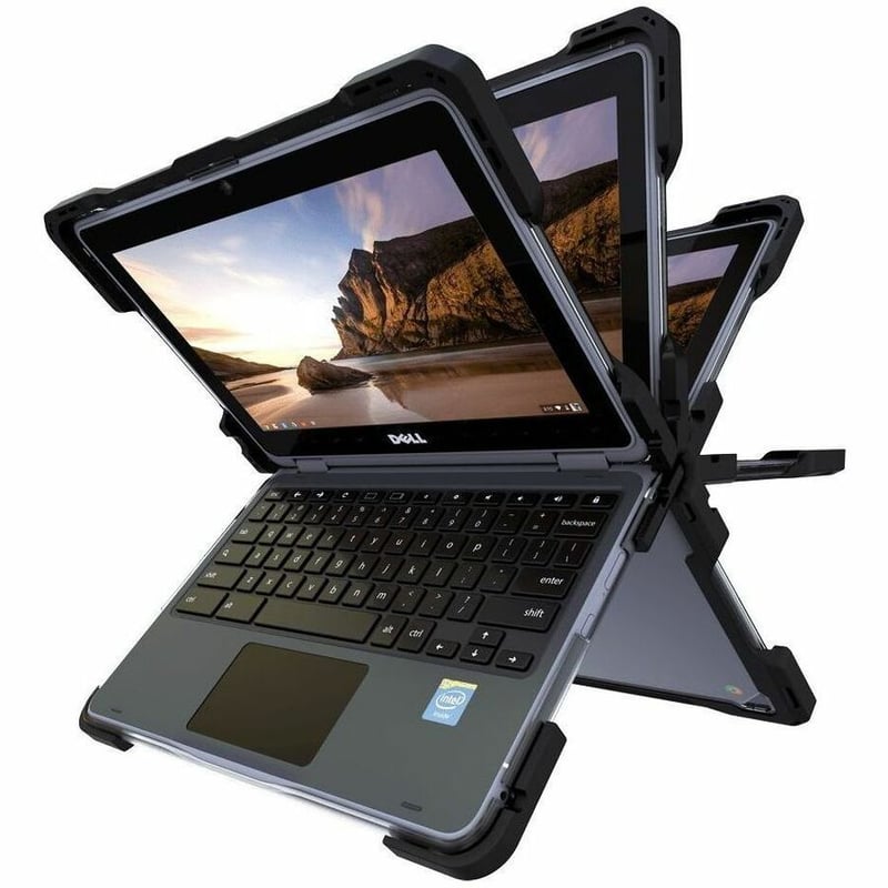 Rugged Hard Shell Case for Dell Latitude 3120 / 3140 Clamshell & 2in1 - Thumbnail 1