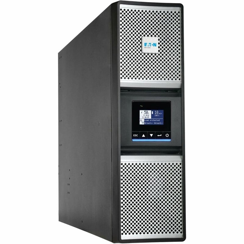5000VA 5000W 208V ONLINE UPS 3U L6-30P HARDWIRED 2 L6-20R 2 L6-30R - Thumbnail 3