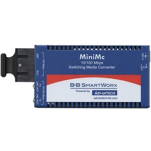B+B SmartWorx 10/100Mbps Miniature Media Converter with LFPT - Thumbnail 1